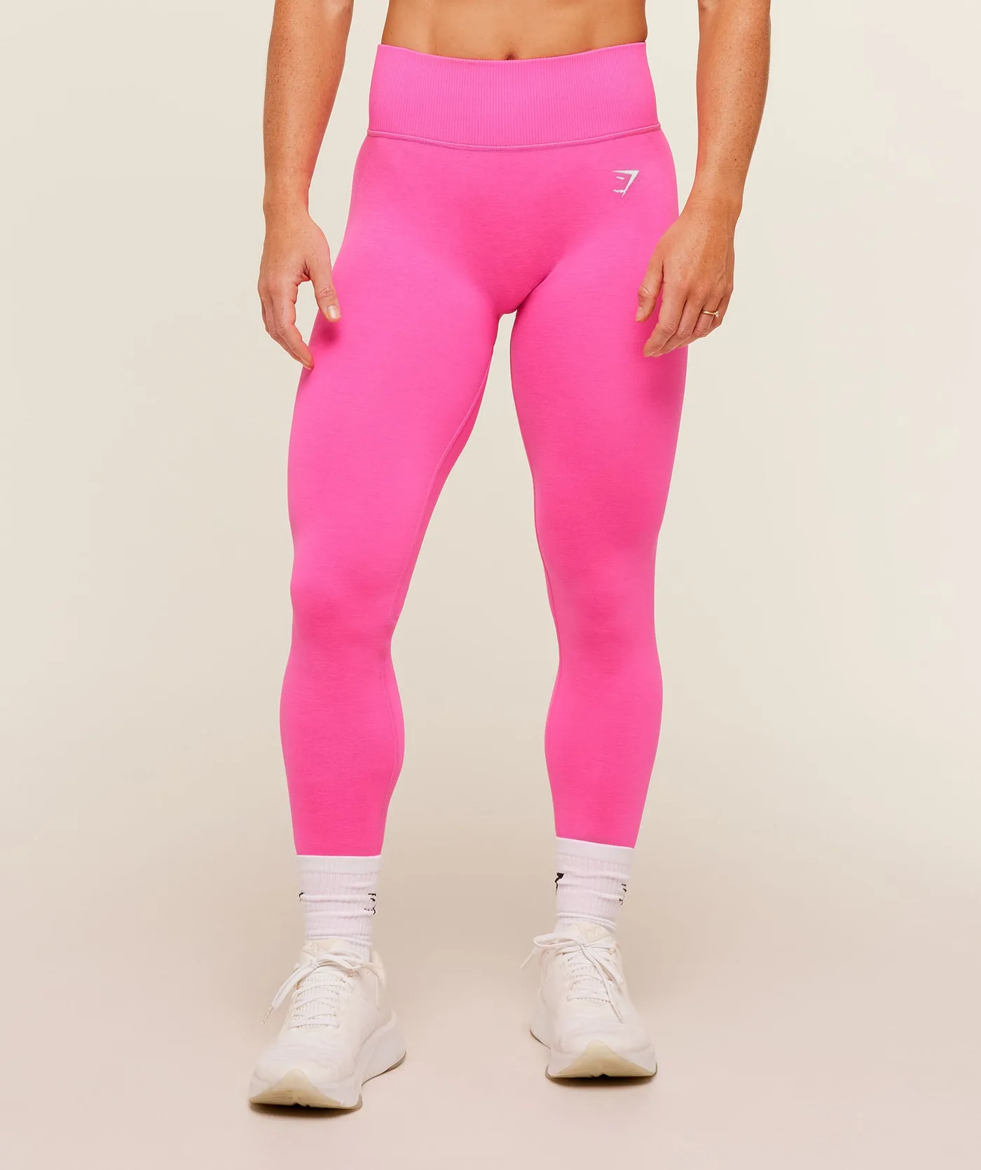 Gymshark Relay Seamless High-Rise Leggings - Electric Pink